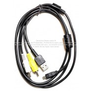 Cable USB / AV a mini SONY 8 pin  